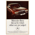 Mercedes Benz Vintage Poster Ad