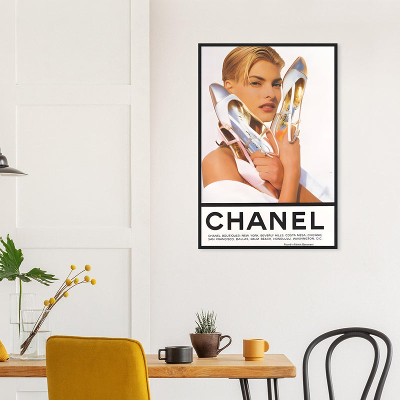 Chanel Vintage Poster Ad