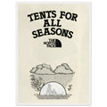 The North Face All Season Vintage Poster