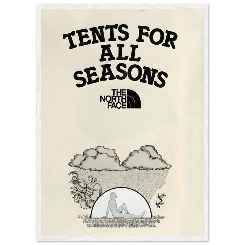 The North Face All Season Vintage Poster