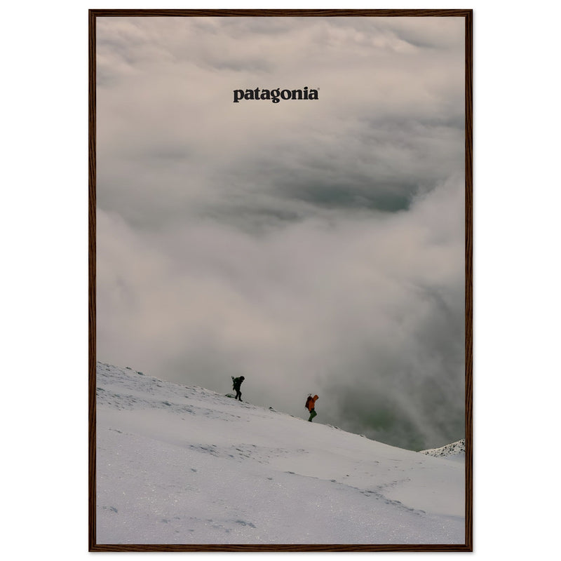 Patagonia Mountain Toppers Vintage Poster Ad