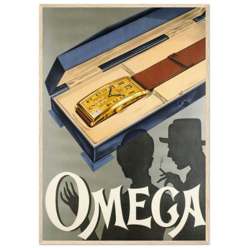 Omega Vintage Poster Ad