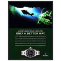 Rolex A Better Way Vintage Poster Ad