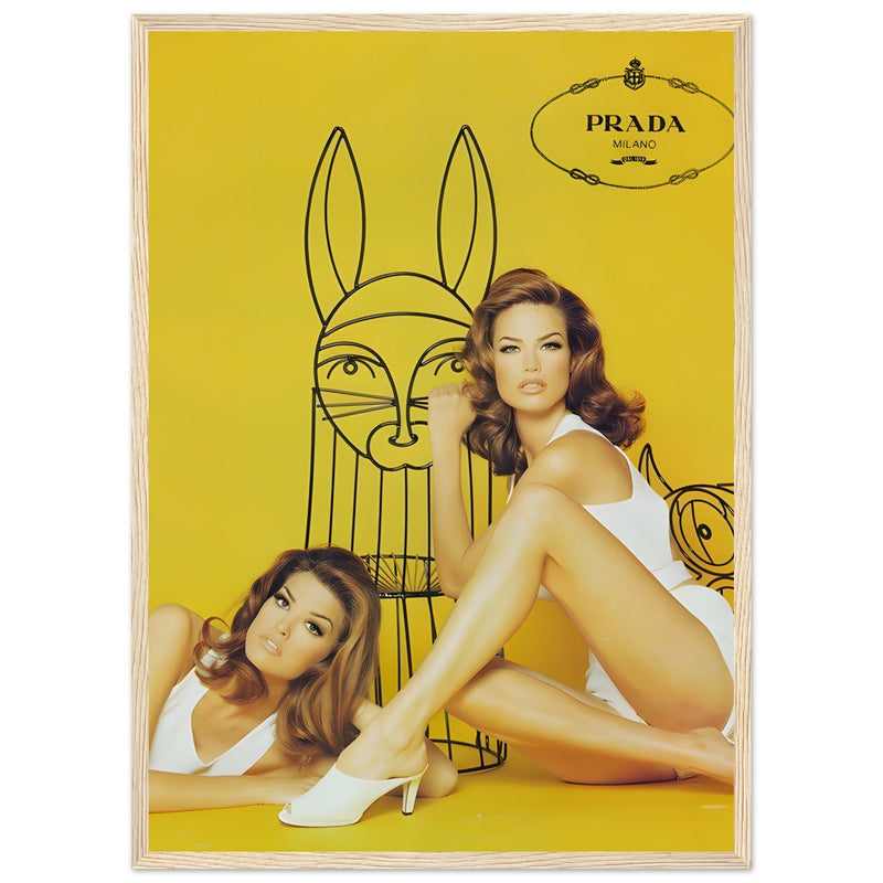 Prada Vintage Poster Ad