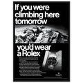 Rolex Explorer Everest Vintage Poster Ad