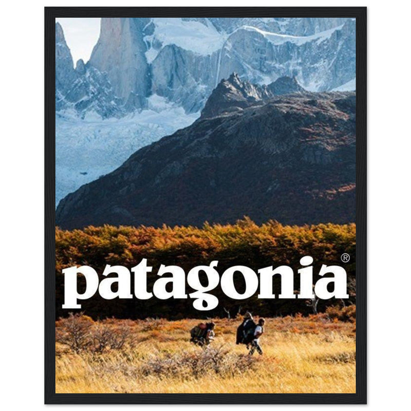 Patagonia Hikers Vintage Poster Ad