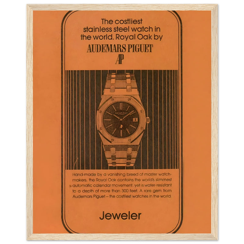 Audemars Piguet Royal Oak Vintage Poster Ad