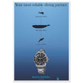 Rolex Deepsea Vintage Poster Ad