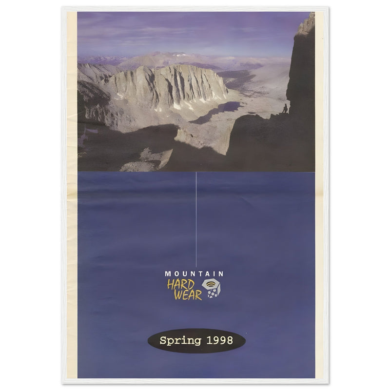 Mountain Hardwear Spring 1998 Vintage Poster