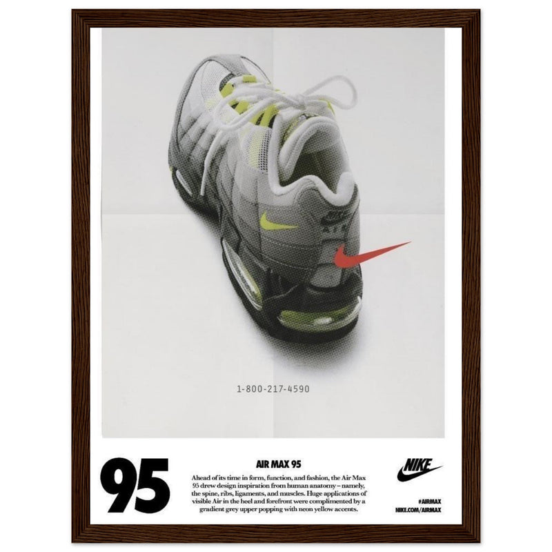 Nike Air Max 95 Vintage Poster Ad