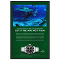 Rolex Submariner Vintage Poster Ad