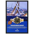 Rolex Submariner Offshore Champions Vintage Poster Ad