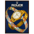 Rolex Advertising Golden Age Oyster Perpetual Vintage Poster