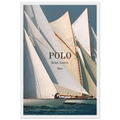 Polo Ralph Lauren Vintage Ad Poster - Polo Blue
