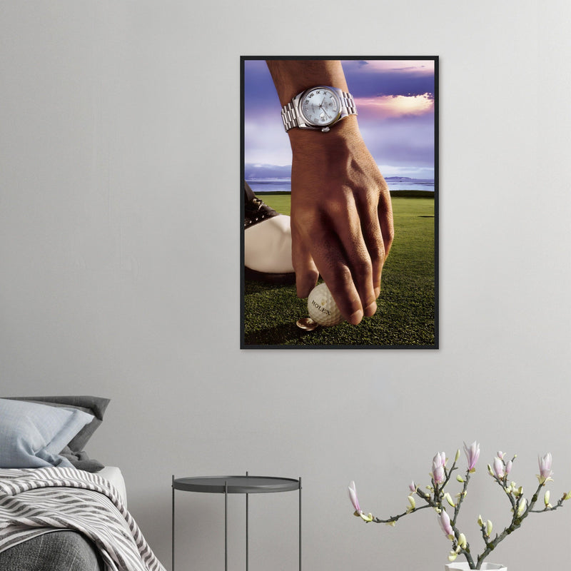 Rolex Day-Date Golfing Vintage Poster