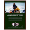 Rolex Oyster Perpetual Explorer Vintage Poster Ad