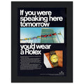 Rolex Day-Date UN Vintage Poster Ad