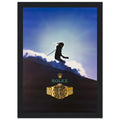 Rolex Skiing Vintage Poster Ad