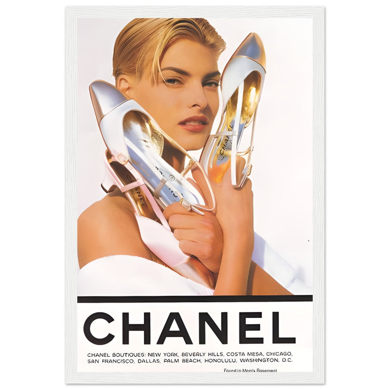 Chanel Vintage Poster Ad