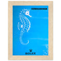 Rolex Submariner Vintage Ad Poster