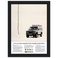 Land Rover Defender Vintage Poster