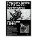 Rolex Submariner Vintage Poster Ad