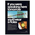 Rolex Day-Date UN Vintage Poster Ad