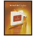 Cartier Luxury Mild Cigarettes Vintage Poster Ad