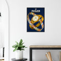Rolex Advertising Golden Age Oyster Perpetual Vintage Poster