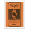Audemars Piguet Royal Oak Vintage Poster Ad