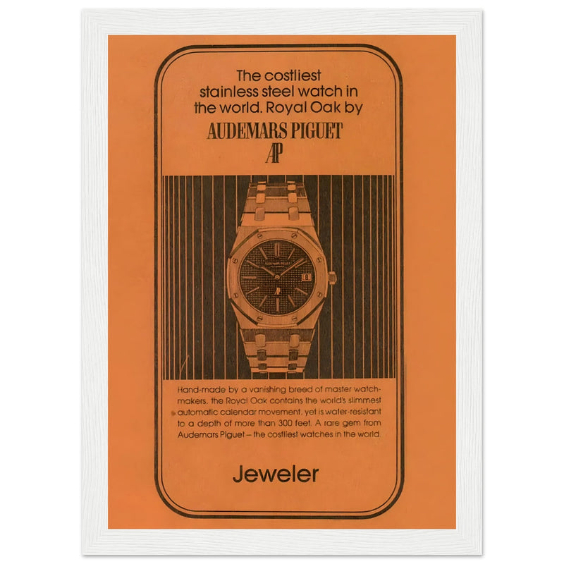 Audemars Piguet Royal Oak Vintage Poster Ad