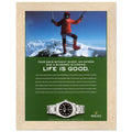 Rolex Life is Good Vintage Poster Ad