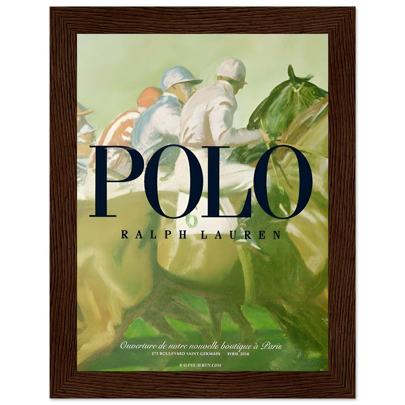 Polo Ralph Lauren Paris Vintage Poster Ad