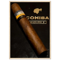 Cohiba Maduro 5 Vintage Cigar Poster