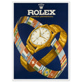 Rolex Advertising Golden Age Oyster Perpetual Vintage Poster