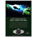 Rolex A Better Way Vintage Poster Ad