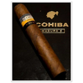 Cohiba Maduro 5 Vintage Cigar Poster