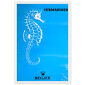 Rolex Submariner Vintage Ad Poster