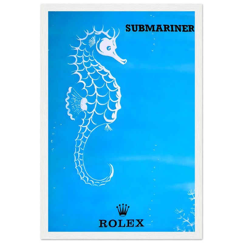 Rolex Submariner Vintage Ad Poster