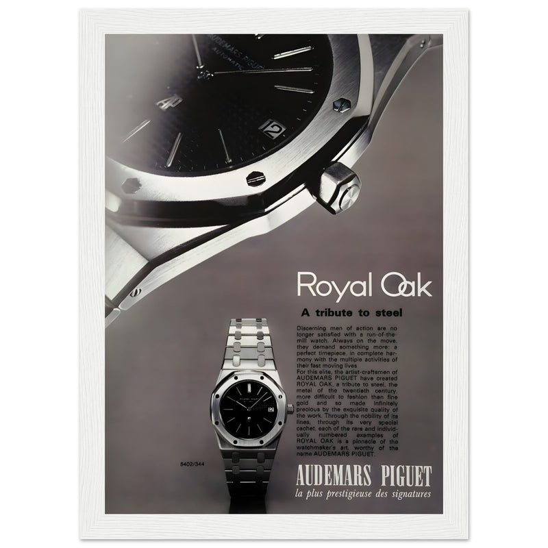 Audemars Piguet Royal Oak Vintage Poster Ad