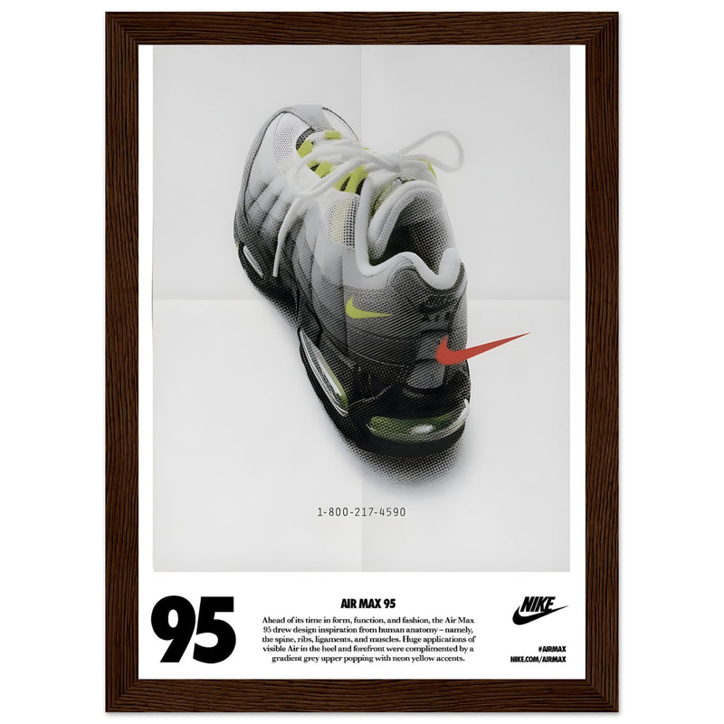 Nike Air Max 95 Vintage Poster Ad