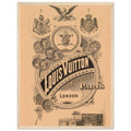 Louis Vuitton London Paris Vintage Poster Ad