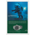 Rolex Sea-Dweller Save The Planet Vintage Poster Ad