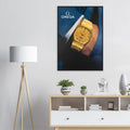 Omega Gold Vintage Poster Ad