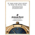 Audemars Piguet Master Watchmaker Vintage Poster Ad