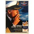 Rothmans King Size Best Tobacco Money Can Buy Vintage Poster Ad