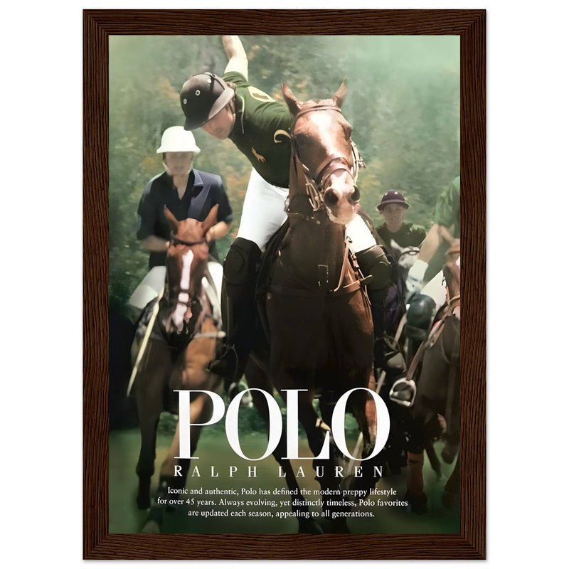 Polo Ralph Lauren Iconic Vintage Poster