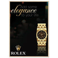 Rolex Elegance Vintage Poster Ad