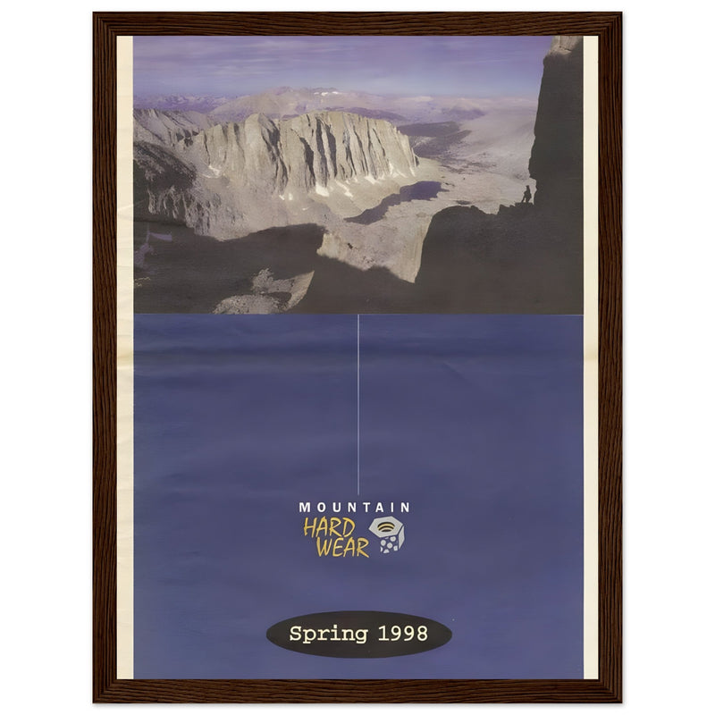 Mountain Hardwear Spring 1998 Vintage Poster