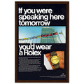 Rolex Day-Date UN Vintage Poster Ad